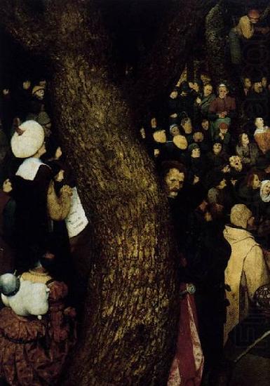 The Sermon of St John the Baptist, Pieter Bruegel the Elder